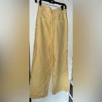 NWOT Aritzia Wilfred Author Linen Wide Leg Pant In Color Sandy Beige Tan Size 8 Photo 10