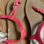 Merona  Pink & Brown Sandals | Slide Sandals |‎ Size 6.5 Photo 3