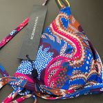 BCBGeneration BCBG Multicolored Bikini Top Photo 1