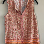 Daniel Rainn ✨  Women’s Pink Floral Tank Top PS NWT Photo 0