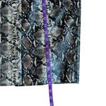 ROTATE Birger Christensen Faux Leather Midi Skirt Snakeskin Buttondown Size 2 Black Photo 6