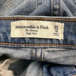 Abercrombie & Fitch  Women's High Rise Skinny Jeans Blue Size 25S Short Photo 3