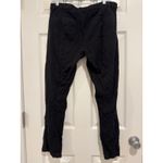 One Teaspoon Black Pants Quilted Detail Zipper Accents Size‎ 14 Photo 4
