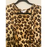Charter Club  Surplice Faux‎ Wrap Cheetah Dress 14/16 Baddie Mobwife Sexy Glam Photo 3