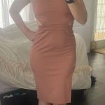 Tiger Mist  Pink Blush Cutout Strapless Dress Photo 0