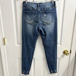 KanCan USA KanCan Skinny Jeans 27 Ellington High Rise Button Fly Blue Denim Distressed Photo 7