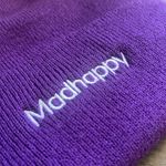 Madhappy Purple Beanie Photo 1