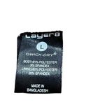 Lounge 2 for $30  Black Womens Sporty Yoga Sports Bra SZ L Photo 3