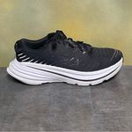 Hoka One One Bondi X Women's Black & White Running Shoes Size 9.5B Photo 8