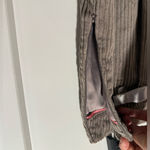 NWOT Boden Cinnamon Corduroy Skirt with Side Buckle‎ Detail Women's Size 6R Gray Photo 3