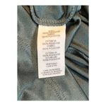 Calvin Klein  Sheer Sleeve‎ Shift Dress Gold Dot Tie Cuff Green Women Size 4 Photo 7