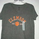 NWOT National Collegian ‘Clemson’ Tshirt unisex size M Gray Size M Photo 6