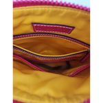 Dooney & Bourke Pink & White Geo Print Canvas Crossbody Photo 15