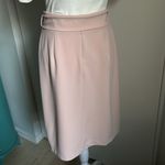Worthington New Women’s Rose Smoke Side Pleat Tie Belted Sleek Midi Skirt Photo 3