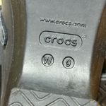 Crocs Womens Black Comfort Clog Shoes Size 9 Heel Strap Buckle Photo 4