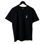 Vintage Y2K UNDFTD Undefeated T Shirt Black Large L American Flag Graphic Tee Photo 0