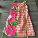 Lilly Pulitzer  Delia Dress Sunrise Wild Flowers Size 0 100% Cotton MSRP $188 Photo 14