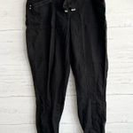 White House | Black Market Black Linen Cargo Pants Photo 1