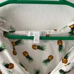 Abound Pineapple Print Semi Crop Top Photo 1