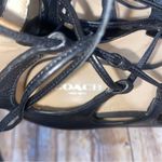 Coach  Kira Black Stiletto Heel Size 7.5B Photo 6