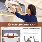 Weekender Travel Bag, Carry On Overnight Duffle Bag with Laptop Compartment, 4PCS Gym Duffel Bag for Women Photo 4