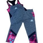 Adidas Athletic Tank And Capri Leggings Photo 0