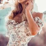 Tobi Off The Shoulder Dress Size Small Photo 6