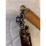 Brighton Vintage Women’s  Mickey Mouse Brown leather Belt Photo 2