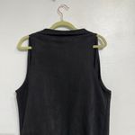 Anthropologie Do Everything In Love Black Faux Suede Vest Sz O/S NWT Photo 7