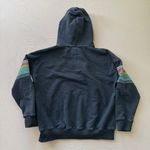 Dance & Marvel Rainbow Striped Sleeve Hoodie Photo 7