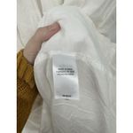 Lucky Brand  Bubble Poplin Maxi Skirt Women Medium White NEW Coquette Peasant Photo 5