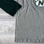 Bella Canvas Northwest Missouri State Bearcats Raglan Shirt Womens S Grey Green 3/4 Sleeve Photo 7