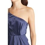 Lulus Law of Attraction Navy Blue One-Shoulder Asymmetrical Midi Dress XS Photo 7