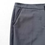 Zac & Rachel Pants Gray Ruffle Pockets Tapered Ankle Office Dress Slacks Size 12 Photo 8