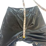 Tibi Tech Patent Faux Leather Skinny Trousers Pants Black Size 4 Costume Biker Photo 15
