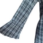 Ivy Jane  Black and‎ White Plaid Yellow Red Embroidery Tunic Sz M Photo 3