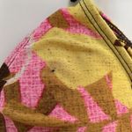 Hobie  tie bikini top.  Size Medium.  Padded cups.   Wood embellishment. Photo 3