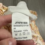 SheIn  Yellow Orange Paisley Print High Rise Summer Boho Shorts Size‎ L Photo 4