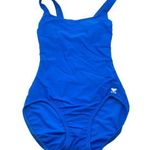 Tyr. Womens Aqua Tank One Piece Swimsuit Durafast Elite UPF 50+ Blue 8 Photo 0