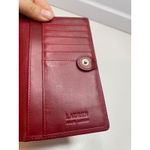 Ralph Lauren Lauren   Bifold Wallet Compact Logo Red Limited Edition Iconic Desig Photo 5