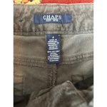 CHAPS ‎ Women's Corduroy Pants Size 4 Gray Casual Comfort Everyday Photo 3