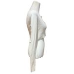 Streetwear Society White Ribbed Crop Tee Women's Size Small Photo 1