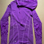 Athleta Purple Hooded Jacket size 6 Photo 0