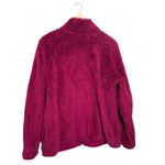Sonoma Purple pink furry fleece zip up‎ jacket XL Photo 1