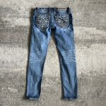 Rock Revival  Celinda Jeans Womens 26 Ankle Skinny Distressed Bling Pockets Photo 6