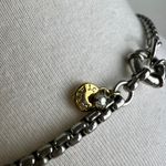 J.Crew  Gold Tone Tassel Lariat Necklace Rhinestone Accents Glam Boho Chic Long Photo 8