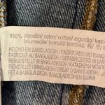 ZARA Authentic Denim By TRF Blue Long Sleeve Collared Denim Trucker Jacket Sz S Photo 3