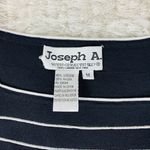 Joseph A Sleeveless Tank Shell Sweater Sz Medium Black Photo 6