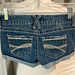 Red Camel Denim Jean Shorts XS Stretchy  Womens Size 1 Low Rise Photo 5