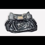 Gianni Bini Genuine Leather black shoulder purse Photo 7
